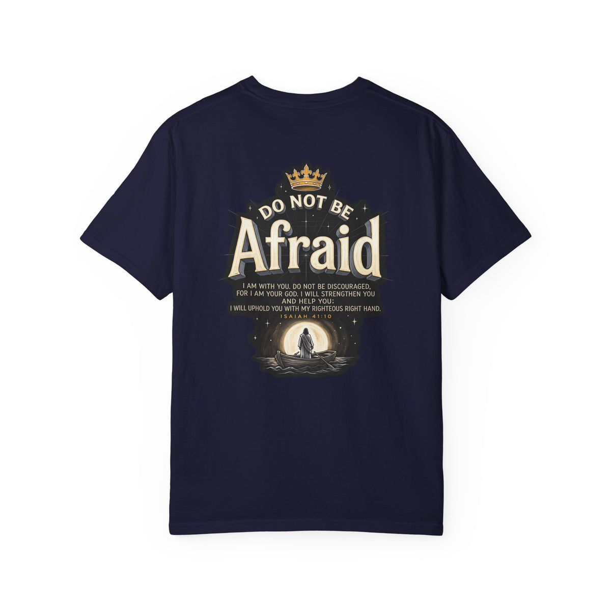 T-Shirt — "Do Not Be Afraid" Cross Graphic