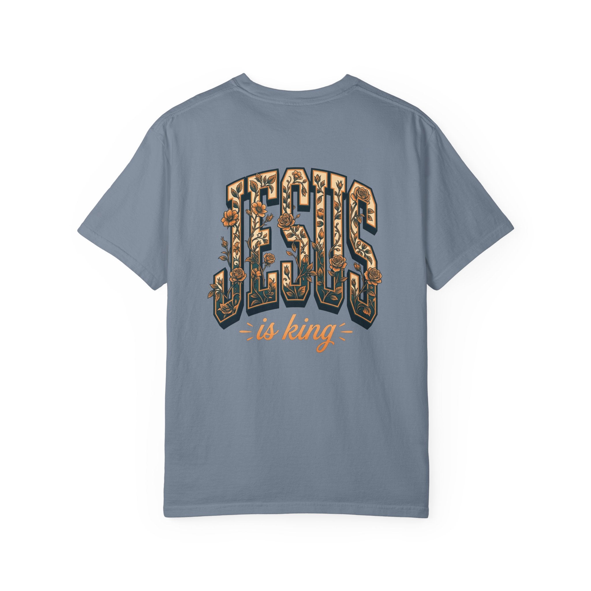Jesus Is King T-Shirt — Three Crosses Graphic Christian Tee
