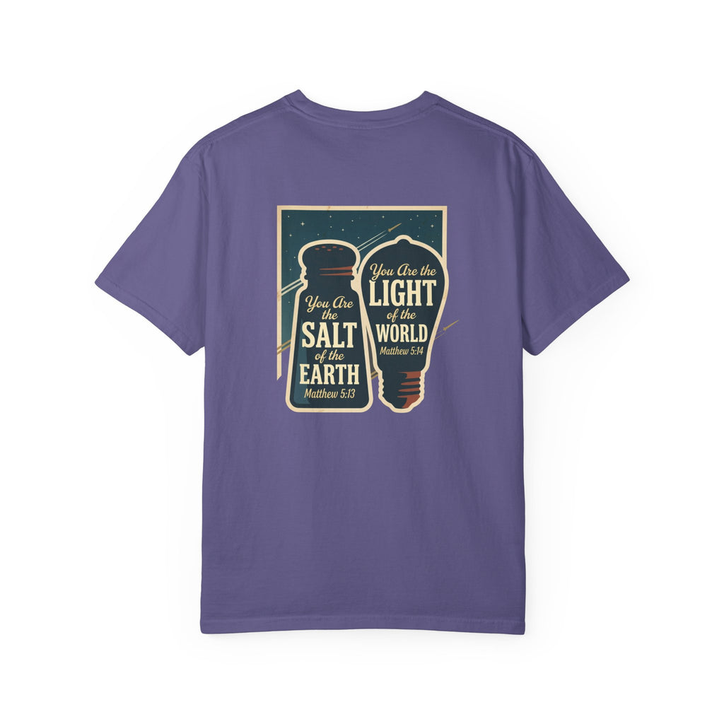 Salt and light T-shirt | Christian Cross Tee ALT LIGHT