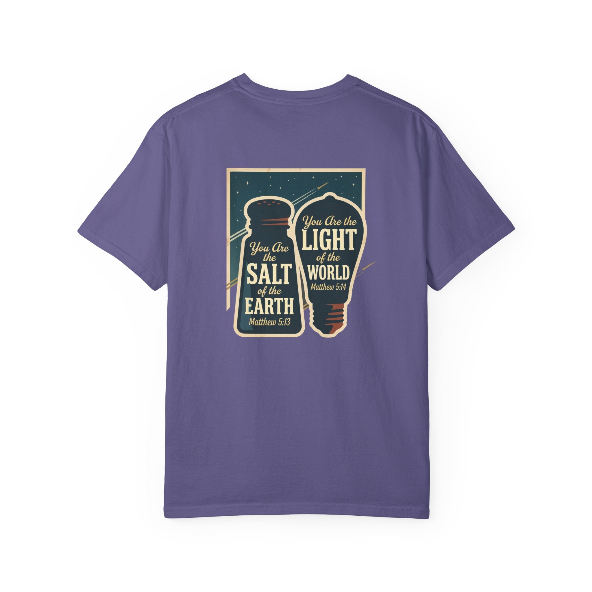 Salt and light T-shirt | Christian Cross Tee ALT LIGHT