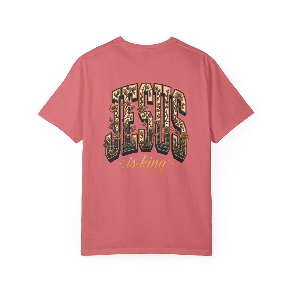 Jesus Is King T-Shirt — Three Crosses Graphic Christian Tee
