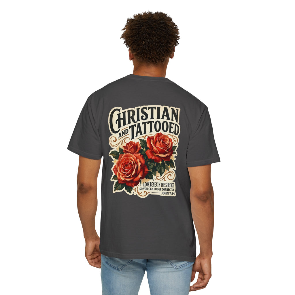 Christian and Tattooed Graphic T-Shirt
