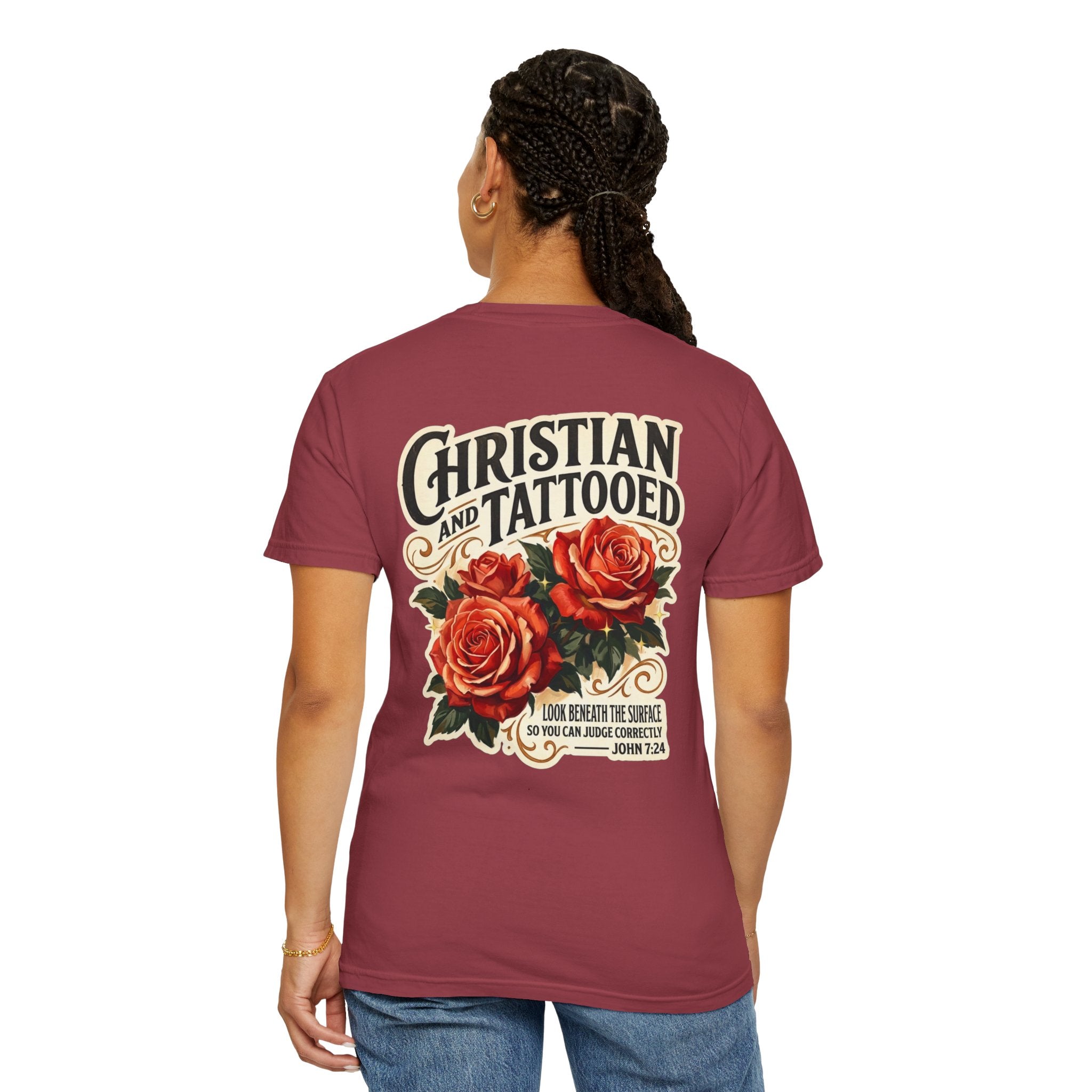 Christian and Tattooed Graphic T-Shirt