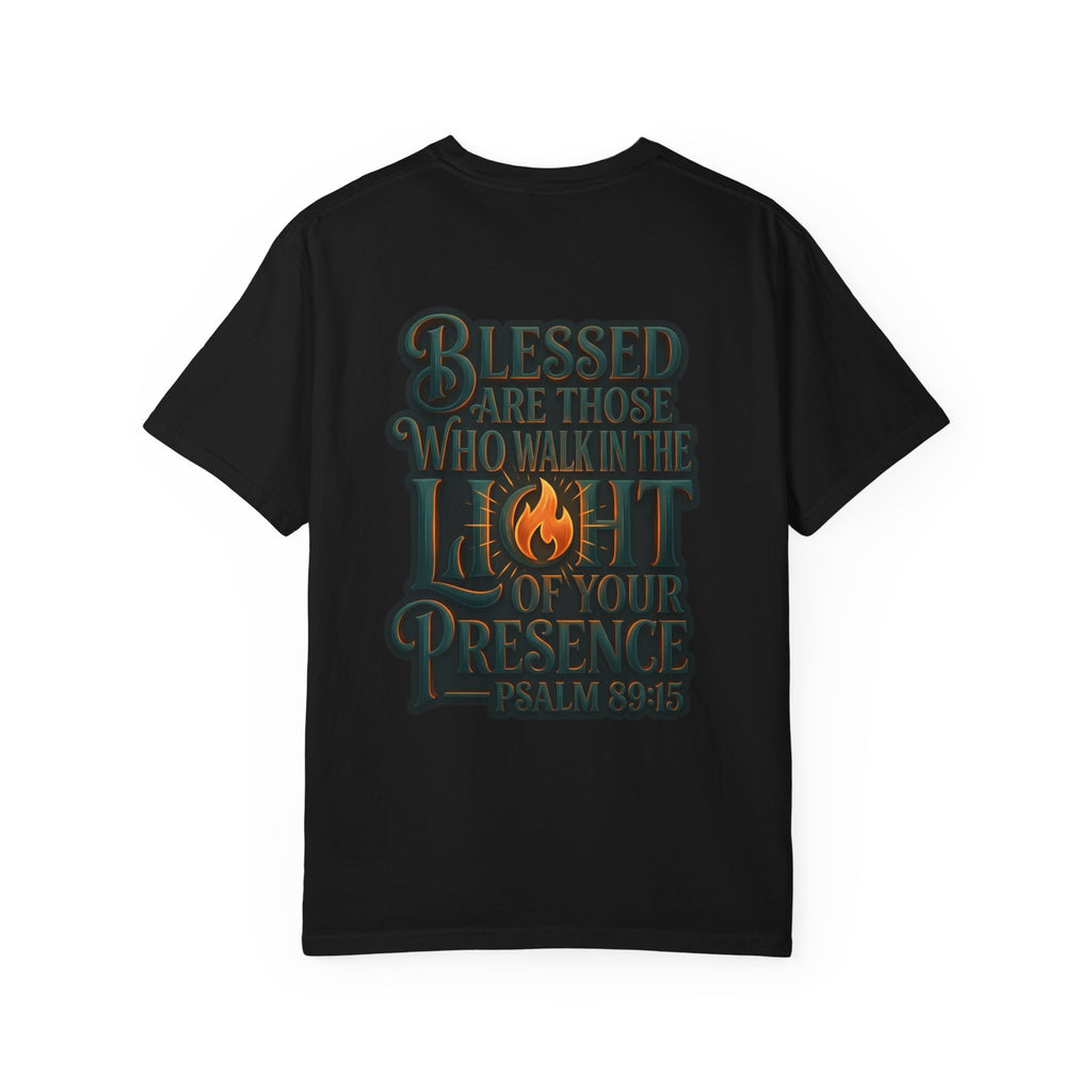 Walk in the light T-shirt | Christian Cross Tee