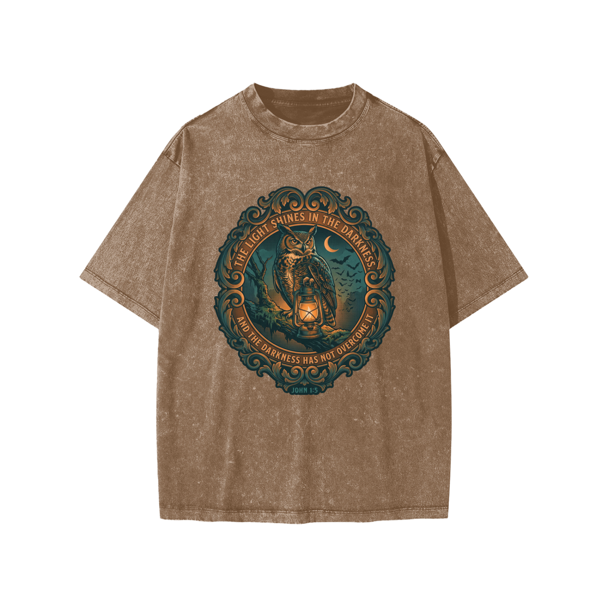 Owl Snow Washed Kids' T-Shirt