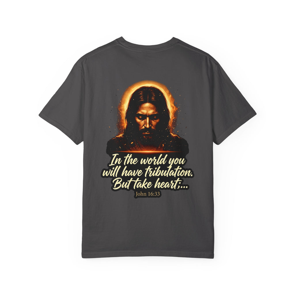 But take heart T-shirt | Christian Cross Tee