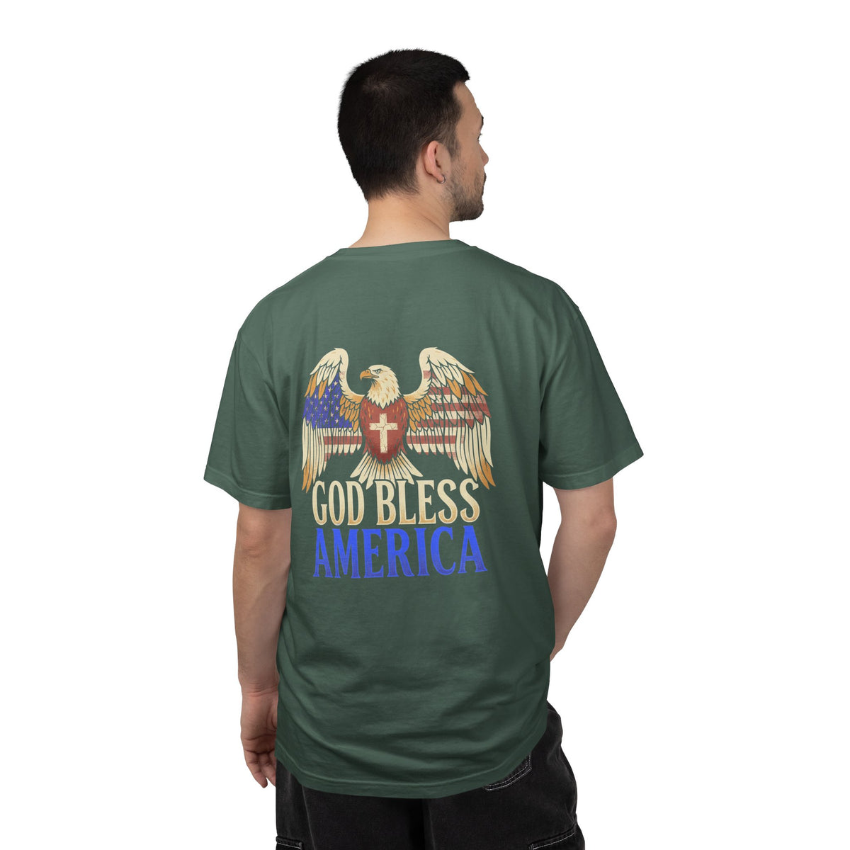 God Bless America Eagle T‑Shirt — Patriotic American Tee