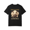 Christian Graphic T-Shirt — "Ravenous Wolves" Sheep & Cross Faith Tee