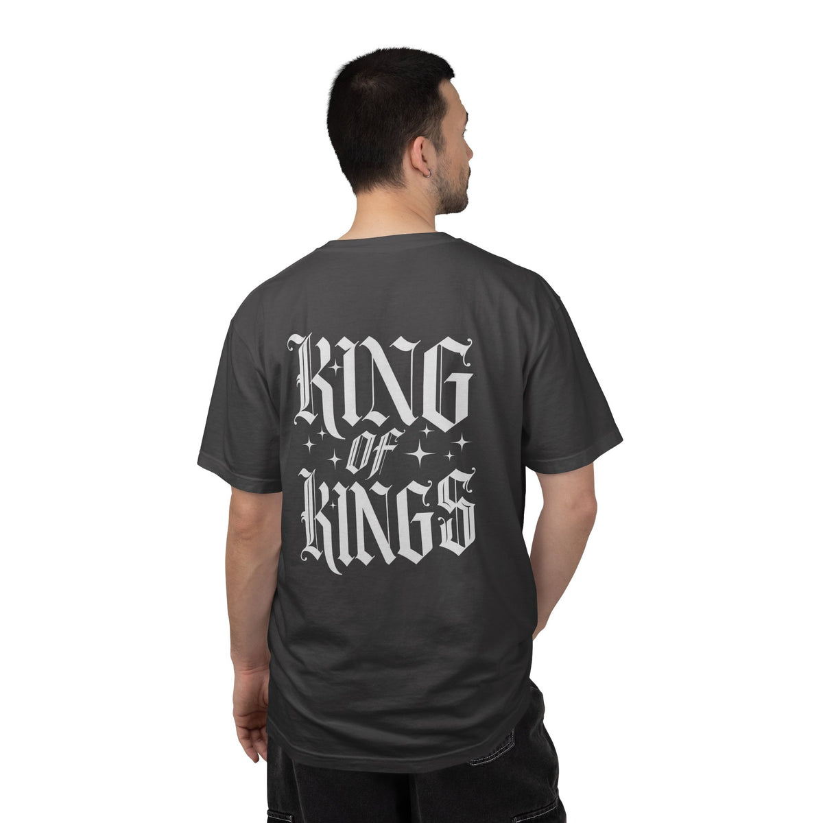 King of Kings Graphic T-Shirt — Vintage Gothic Christian Tee