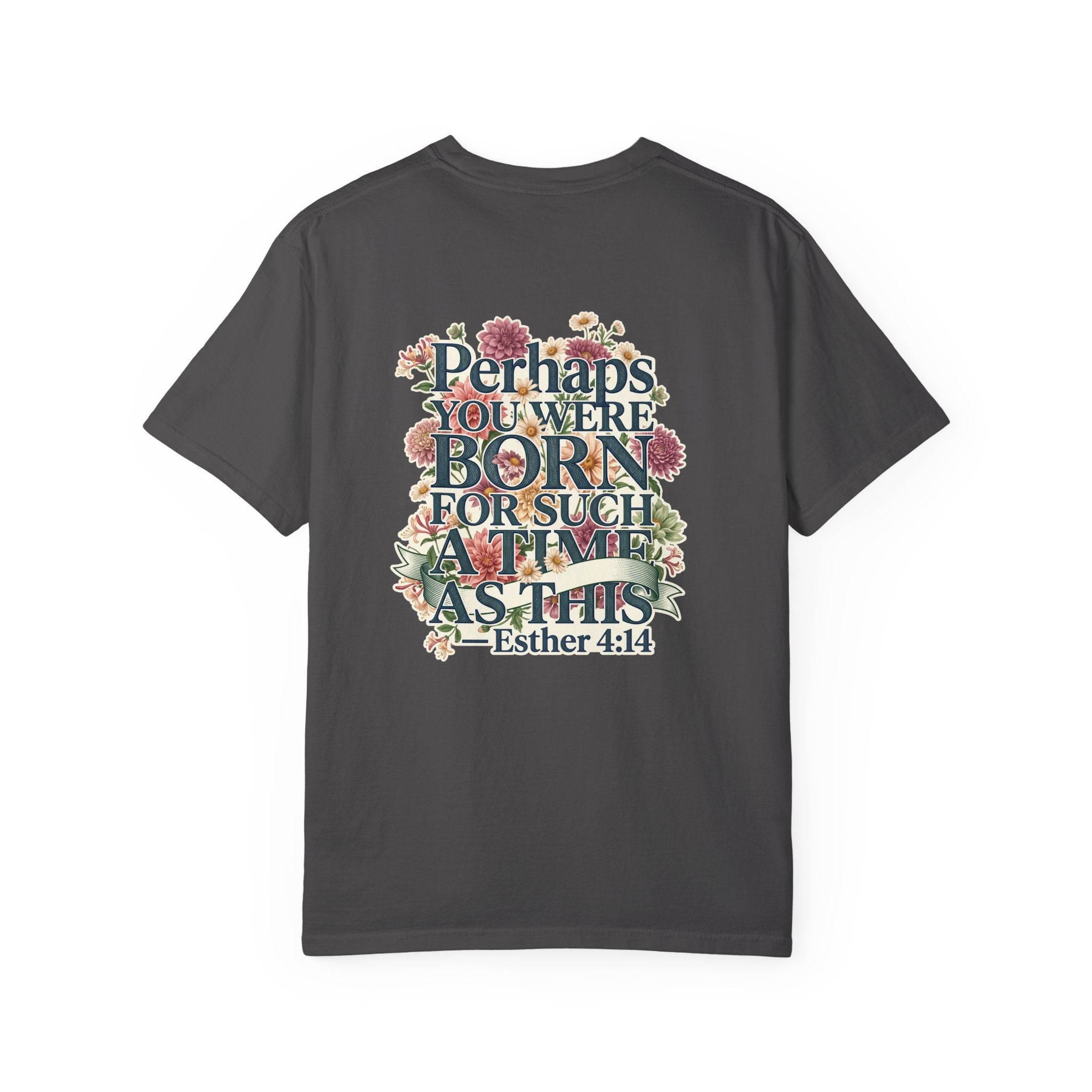 Born for this time Christian Cross T-Shirt — "I Surrender All" Vintage Faith Graphic Tee