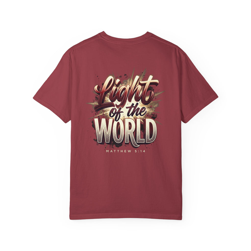 i am the light of the world T-shirt | Christian Cross Tee