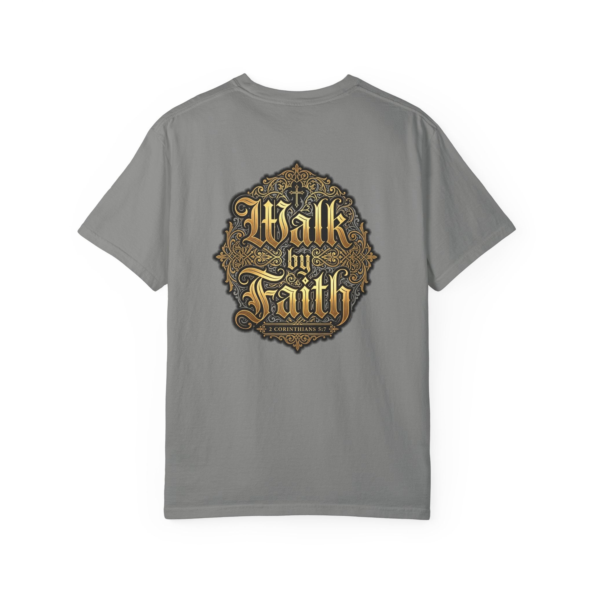 Walk by Faith T-shirt | Christian Cross Tee ALT COLOR