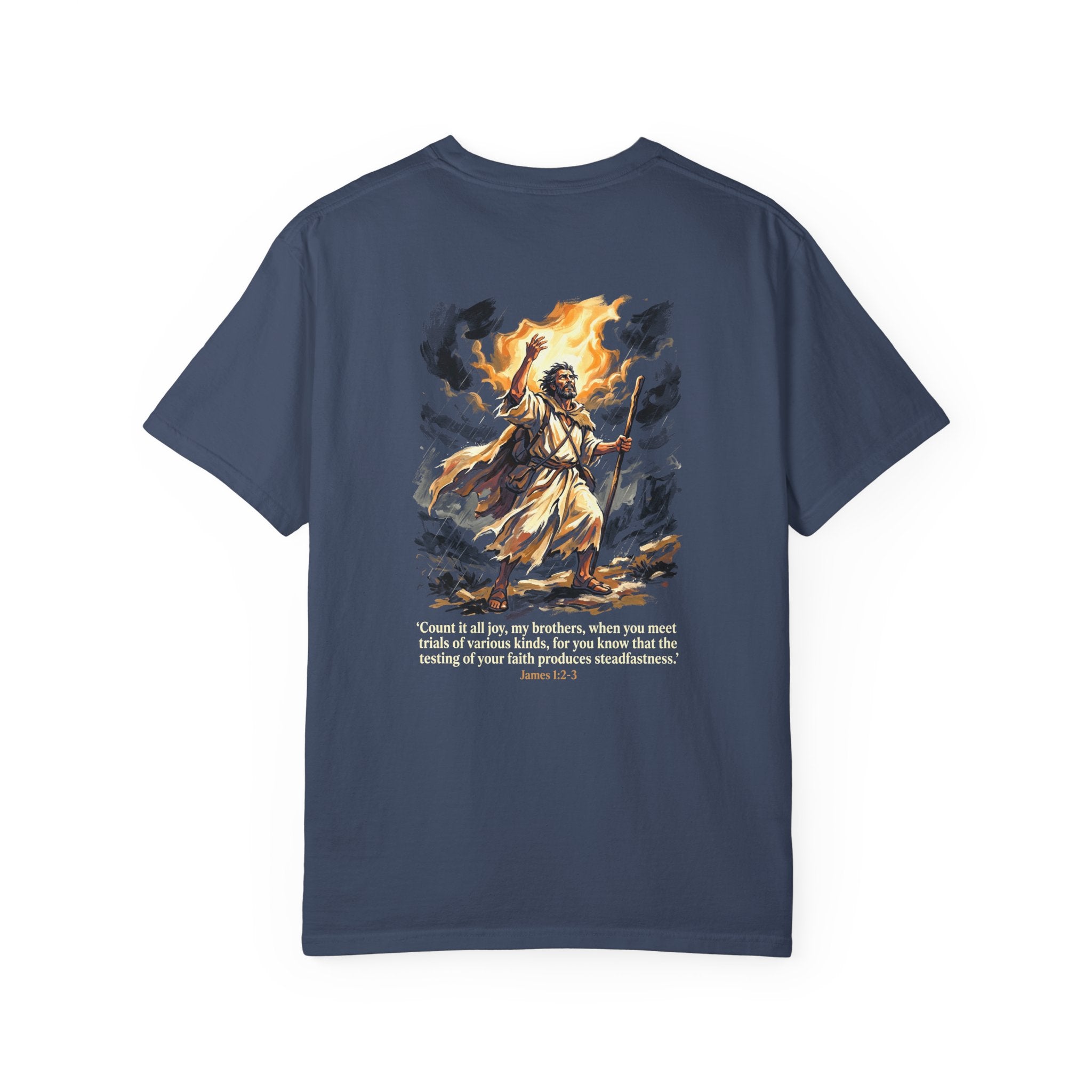 Testing your faith T-shirt | Christian Cross Tee