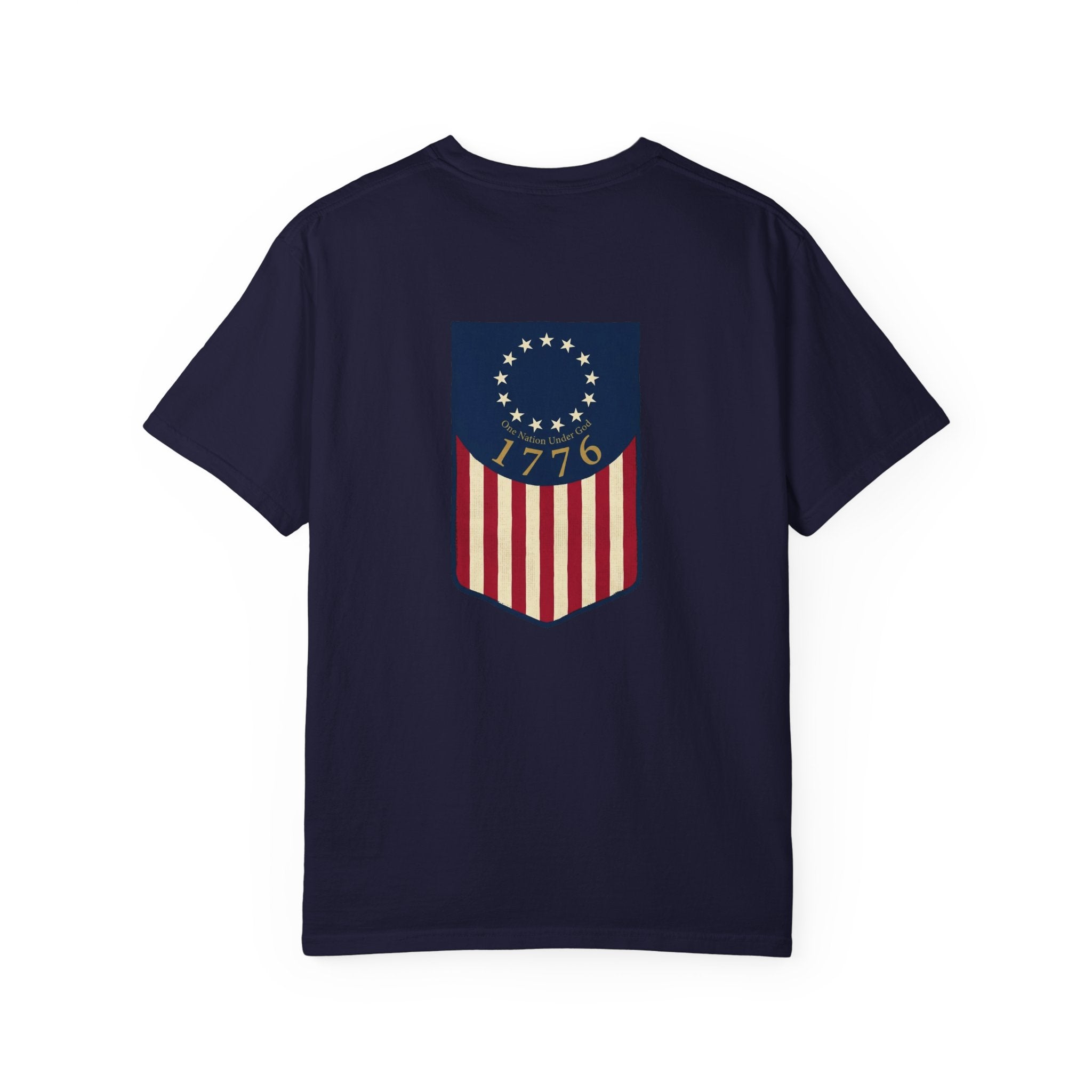 One Nation 03 T-shirt | Christian Cross Tee