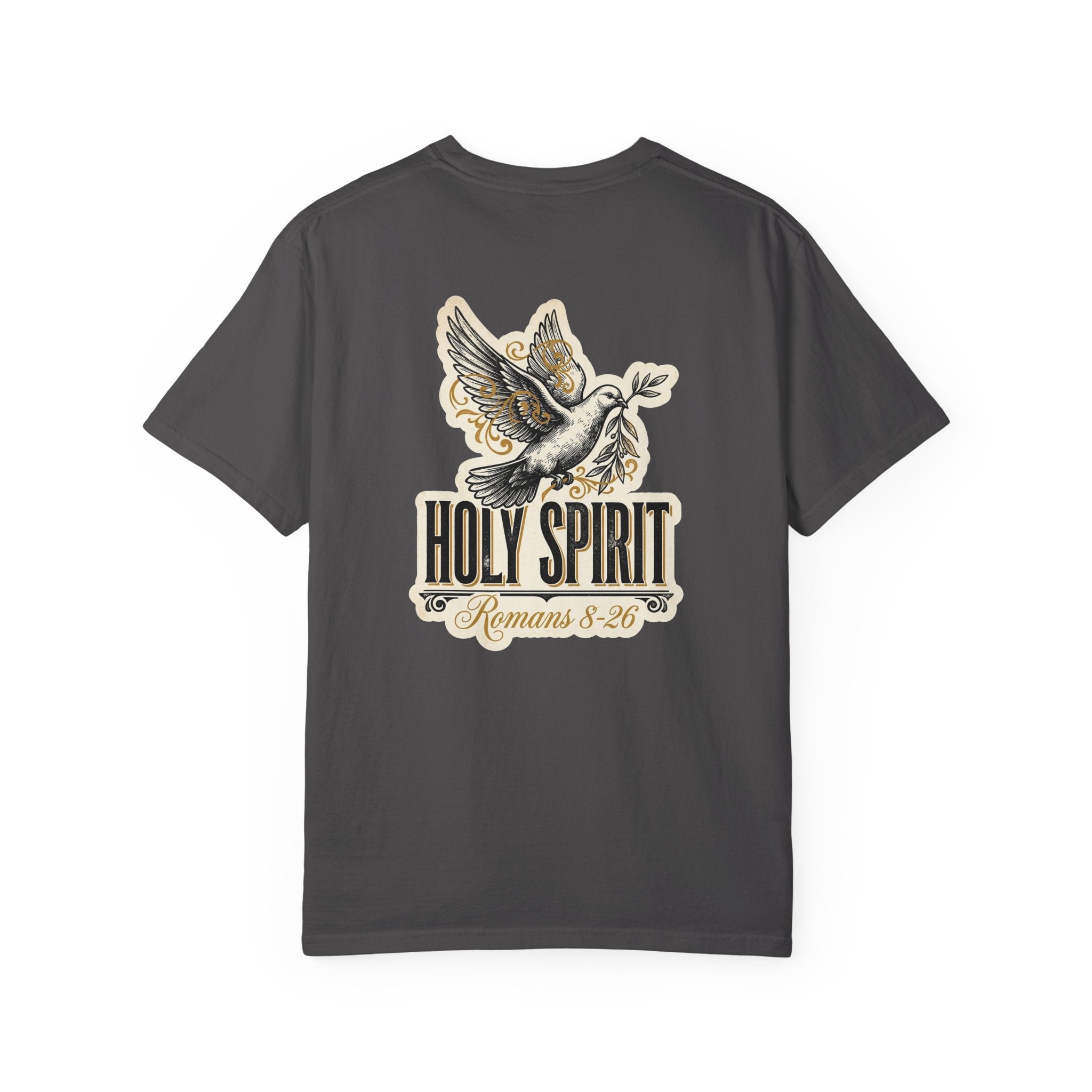 Holy Spirit Dove T‑Shirt — Romans 8:20 Christian Tee
