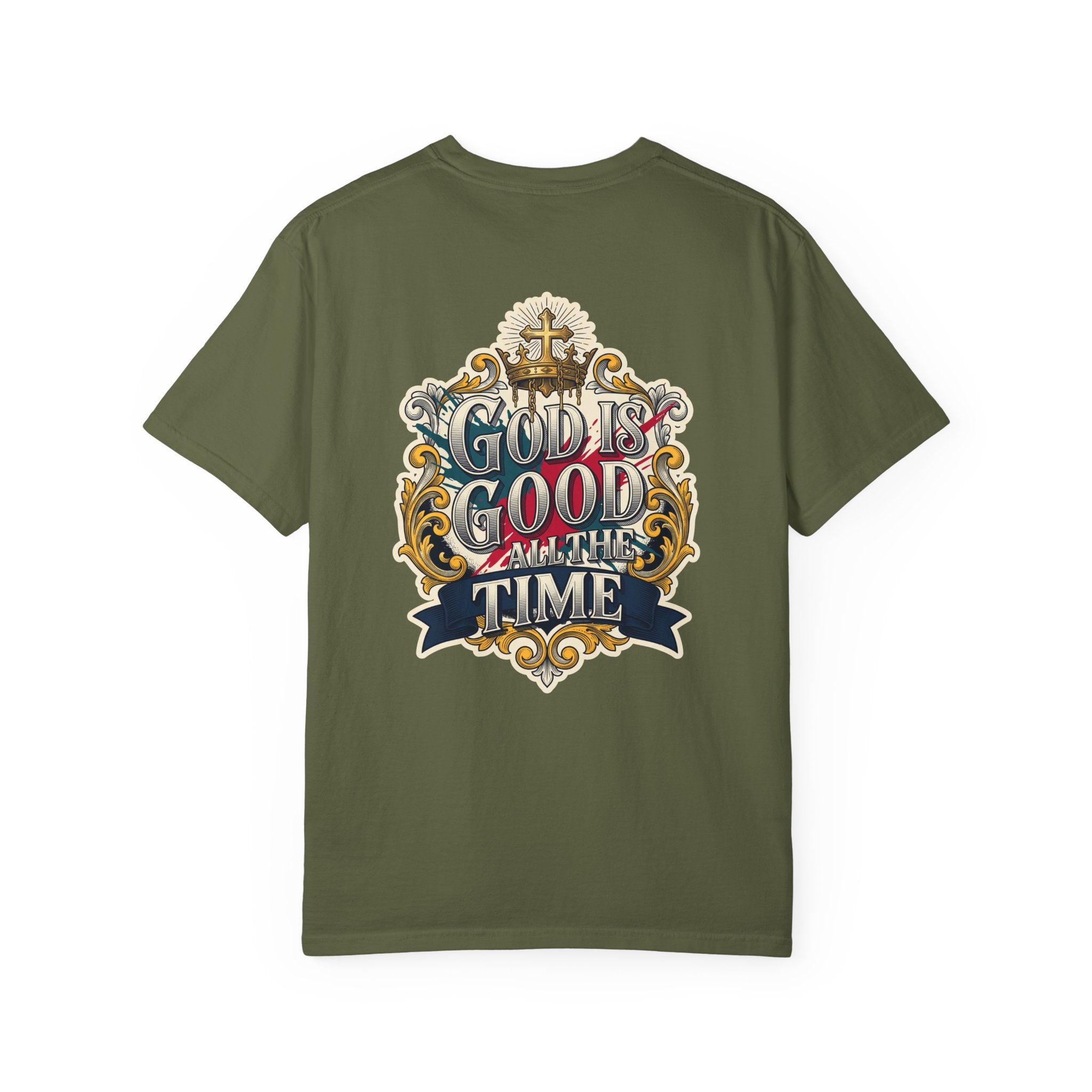 god is good T-shirt | Christian Cross Tee ALT LIGHT