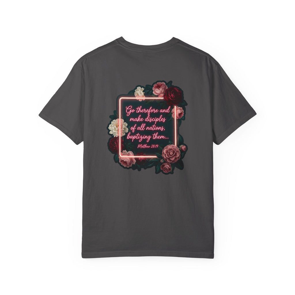 Go to all nations T-shirt | Christian Cross Tee