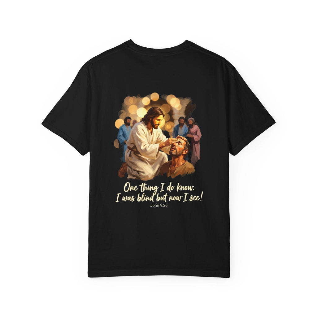 Christian T-Shirt – Jesus Healing the Blind Bible Verse
