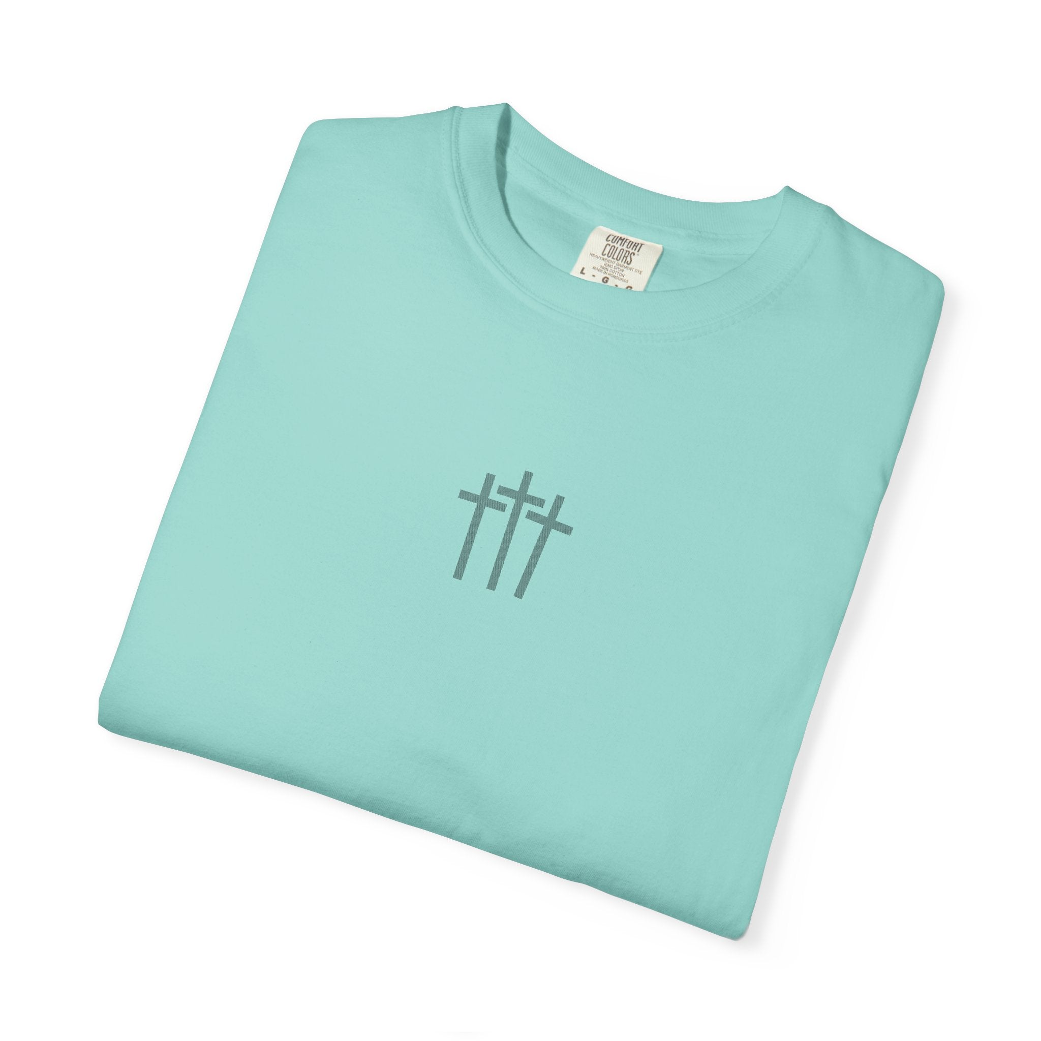 The heavens declare T-shirt | Christian Cross Tee LIGHT