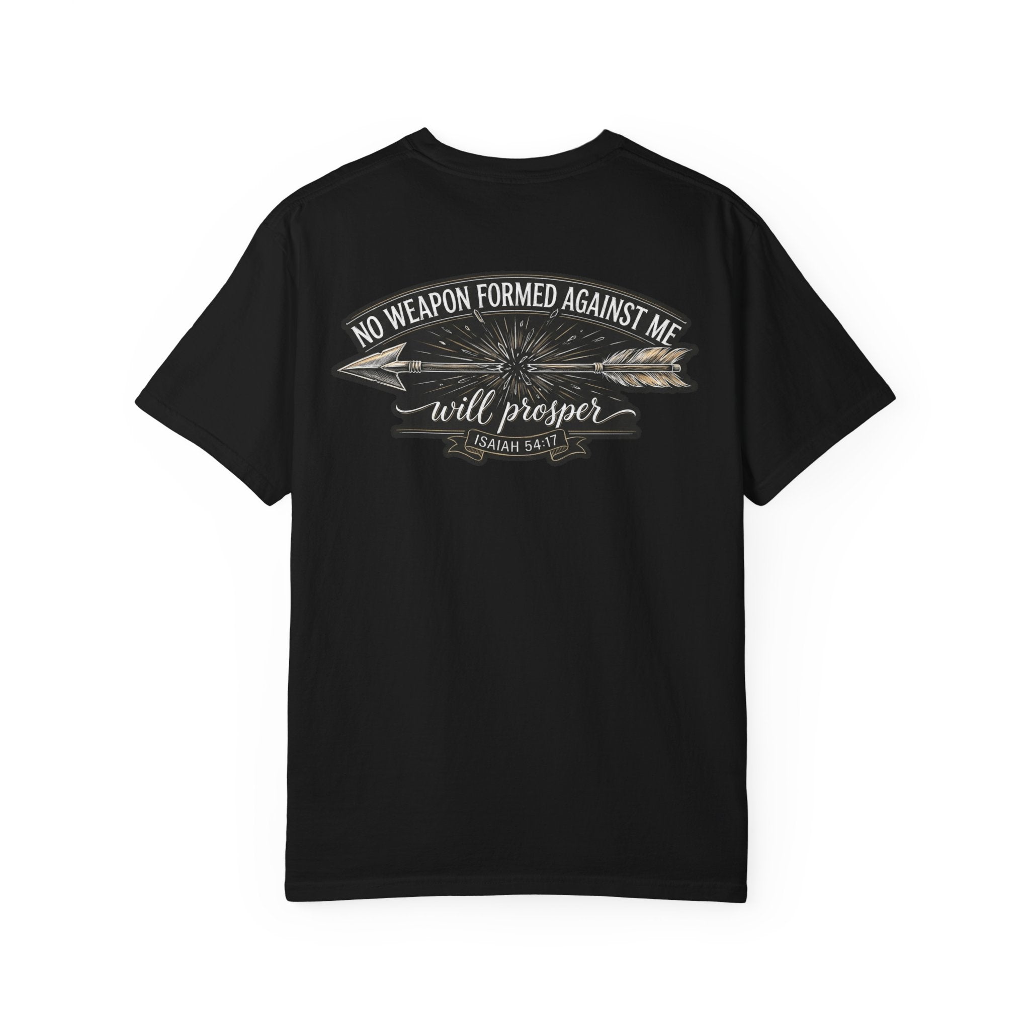 No weapon T-shirt | Christian Cross Tee