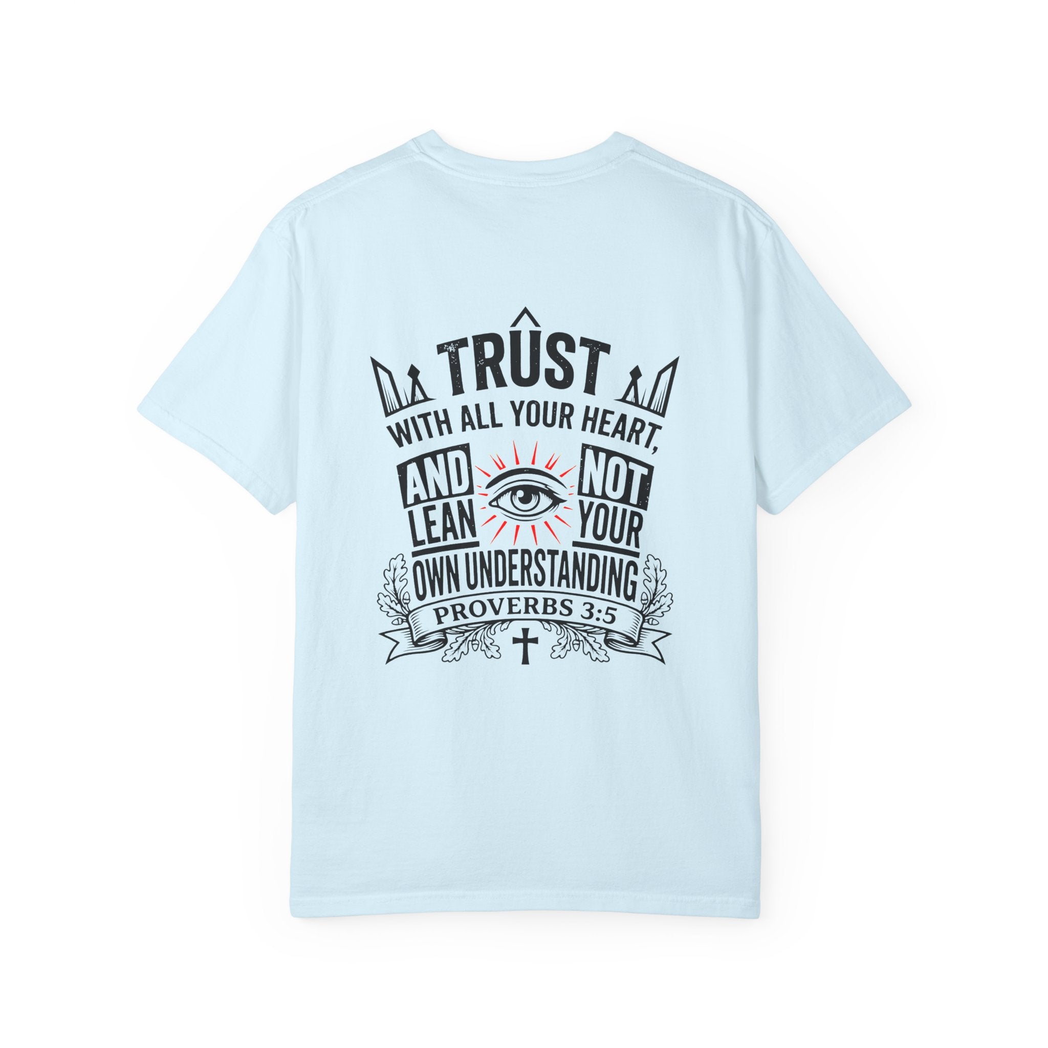 Proverbs 3:5 Cross T-Shirt — "Trust in the Lord" Christian Tee