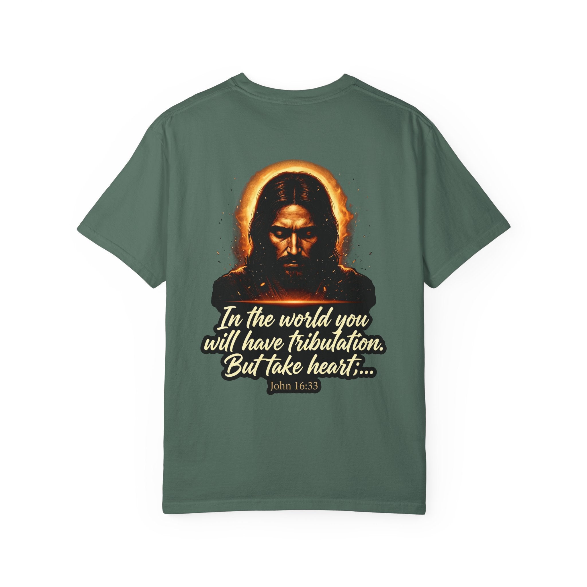 But take heart T-shirt | Christian Cross Tee