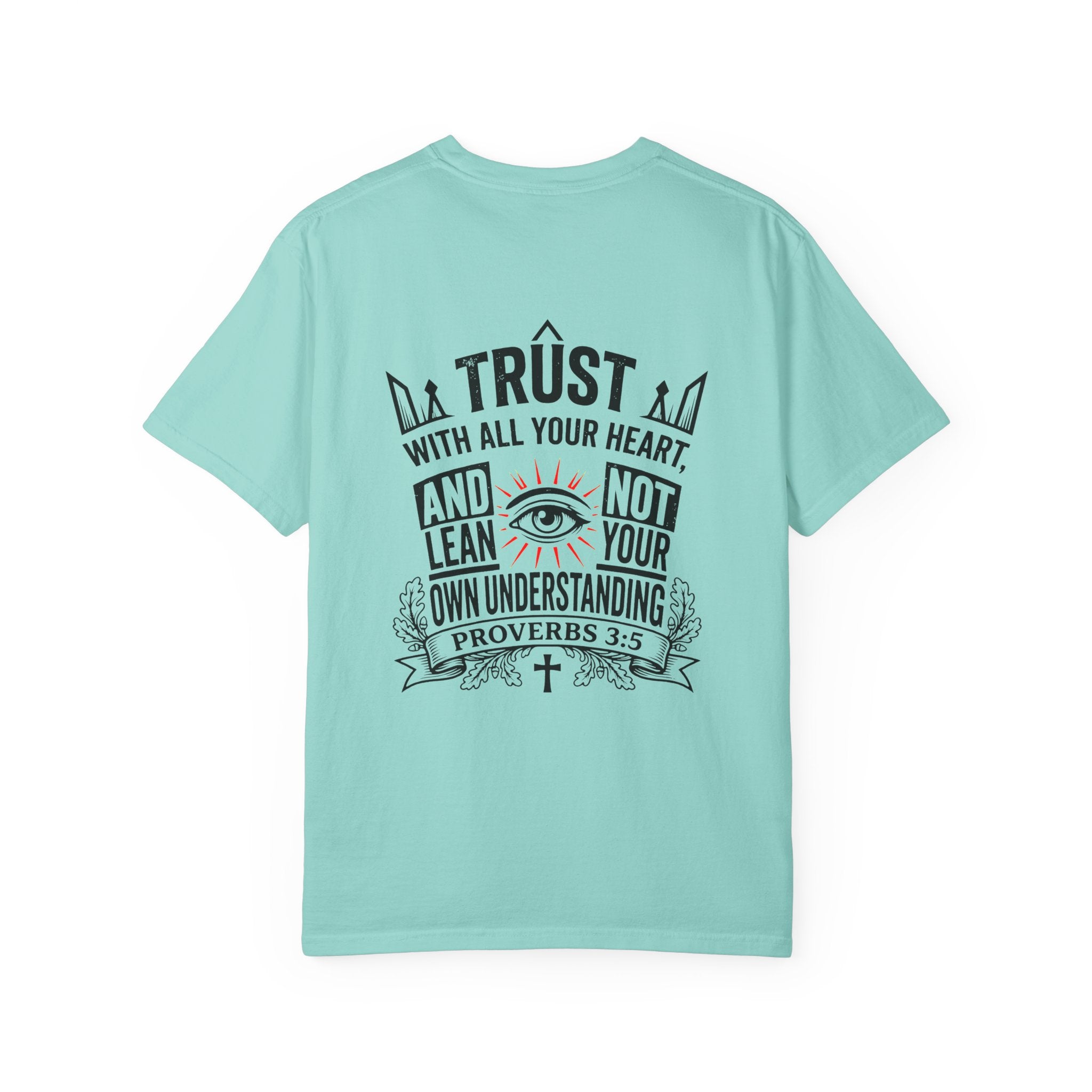 Proverbs 3:5 Cross T-Shirt — "Trust in the Lord" Christian Tee