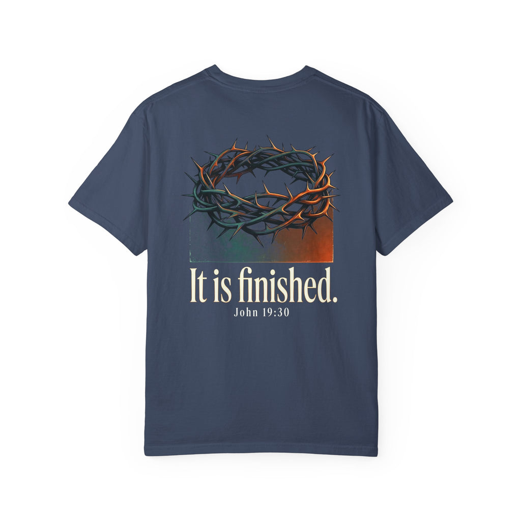 It is finished T-shirt | Christian Cross Tee