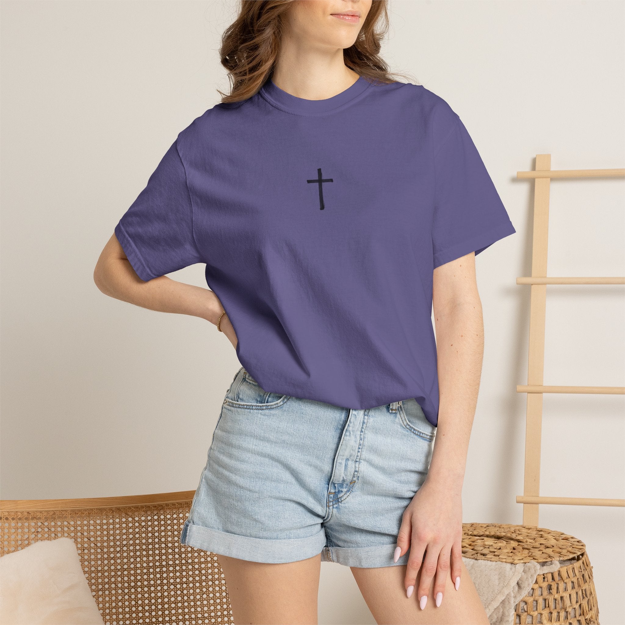 Christian and Tattooed T-Shirt — John 7:24 Cross Graphic Tee
