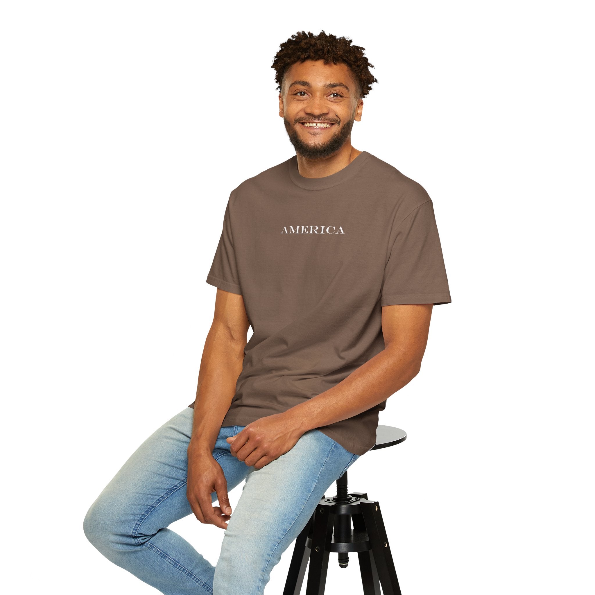 America Graphic T-Shirt — United States Statue of Liberty Patriotic Tee