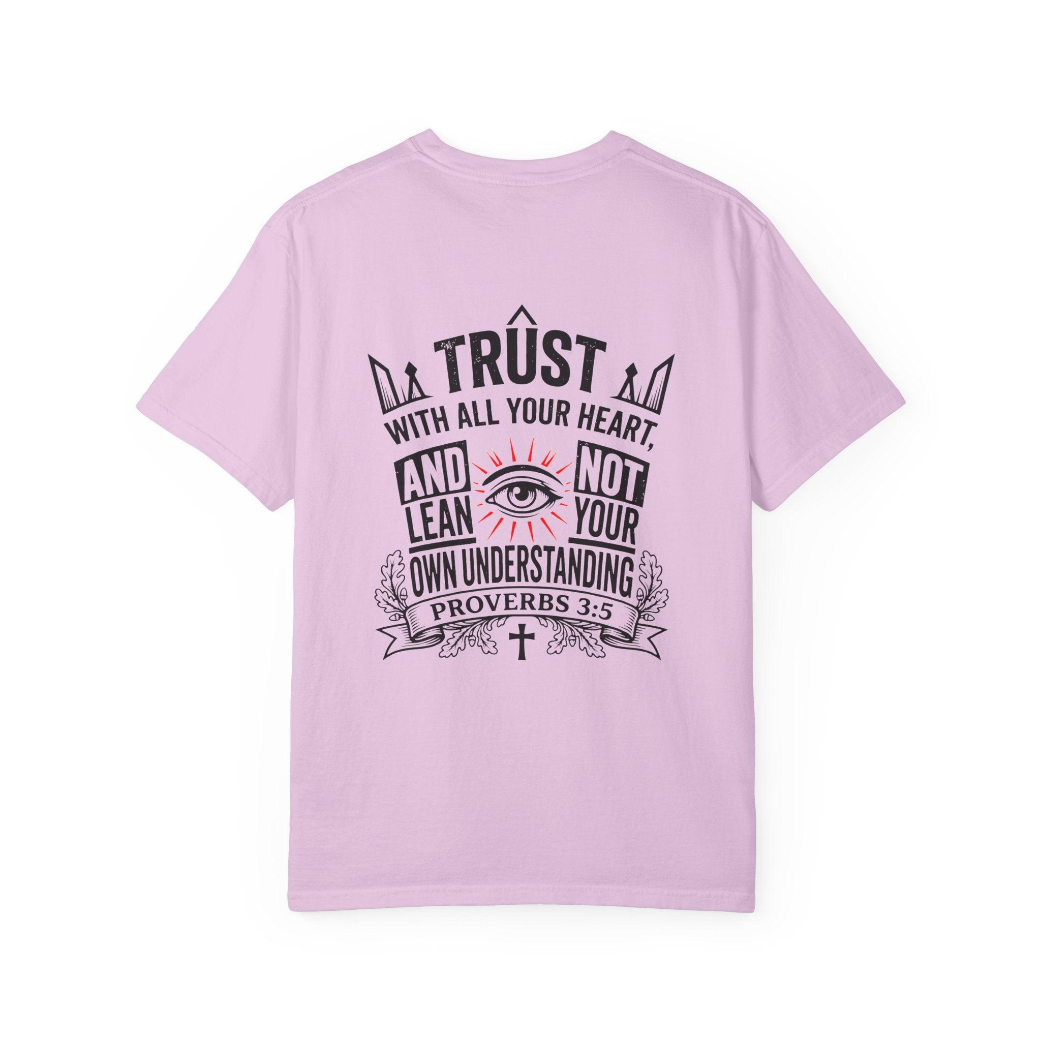 Proverbs 3:5 Cross T-Shirt — "Trust in the Lord" Christian Tee