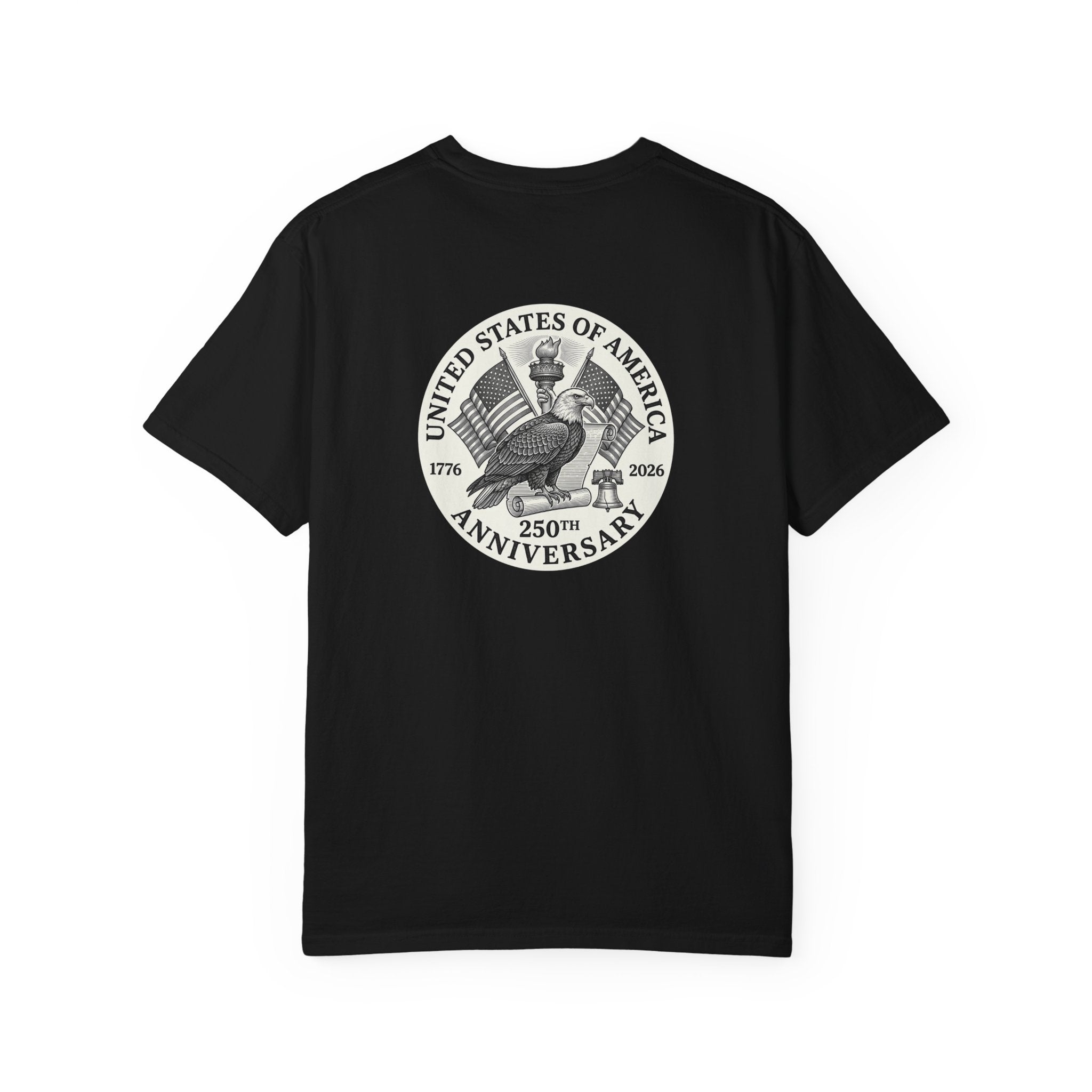 America 250th Anniversary T‑Shirt — Vintage Eagle Seal Tee