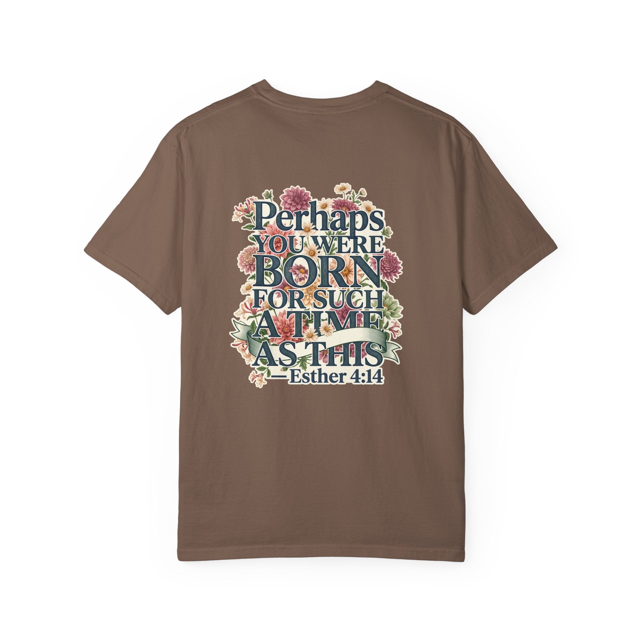 Born for this time Christian Cross T-Shirt — "I Surrender All" Vintage Faith Graphic Tee