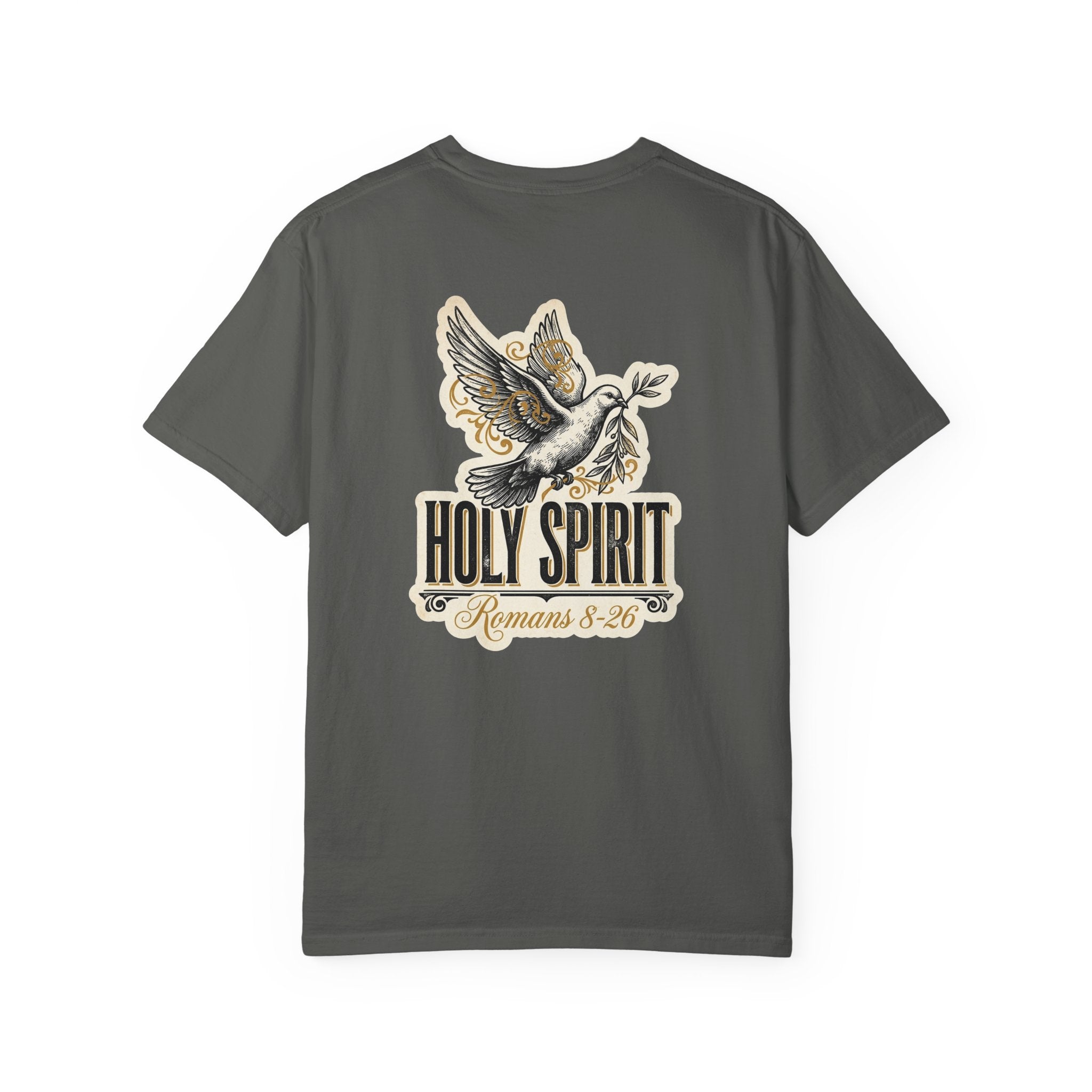 Holy Spirit Dove T‑Shirt — Romans 8:20 Christian Tee