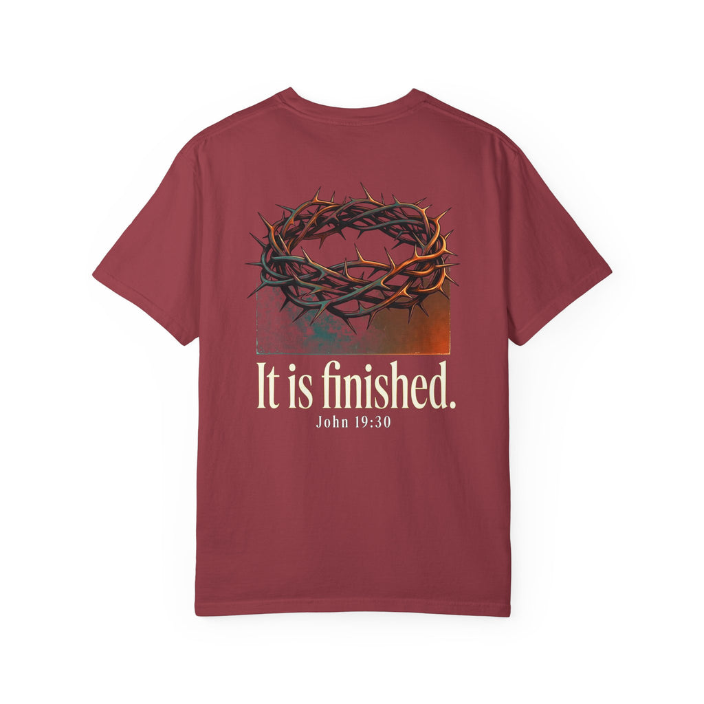 It is finished T-shirt | Christian Cross Tee
