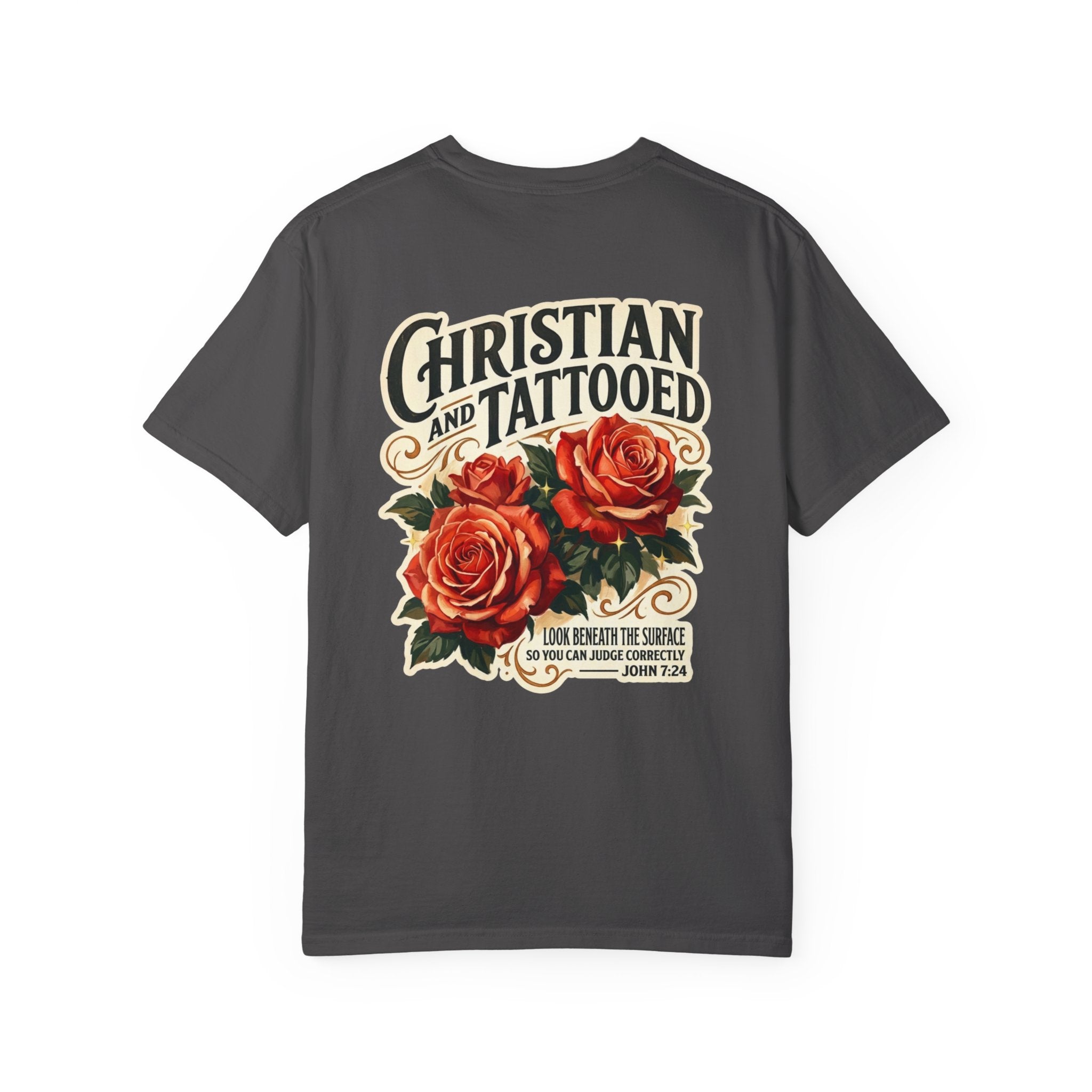 Christian and Tattooed Graphic T-Shirt