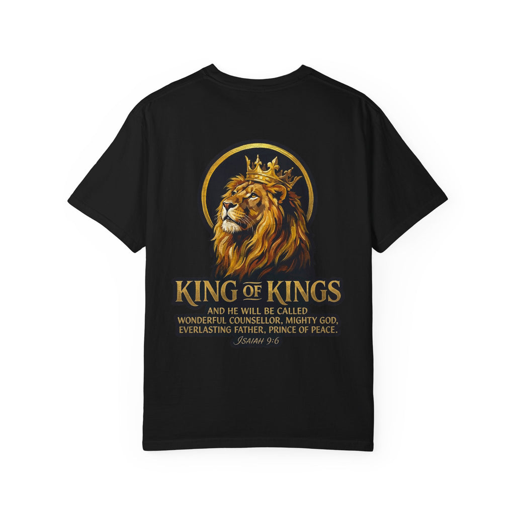 King of Kings T-Shirt — Lion Crown Christian Tee