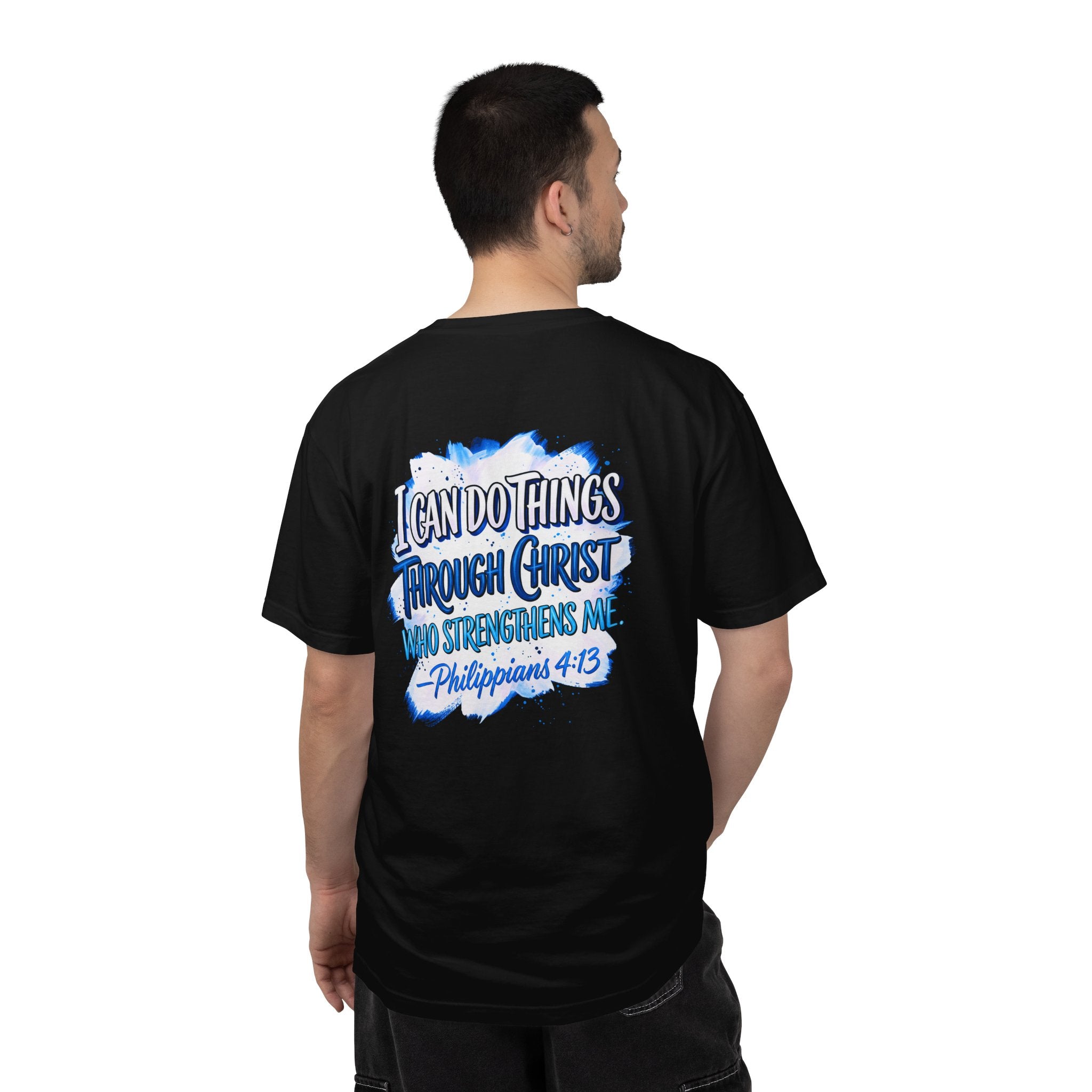 Christian T-Shirt — “I Can Do All Things Through Christ” Philippians 4:13 Tee