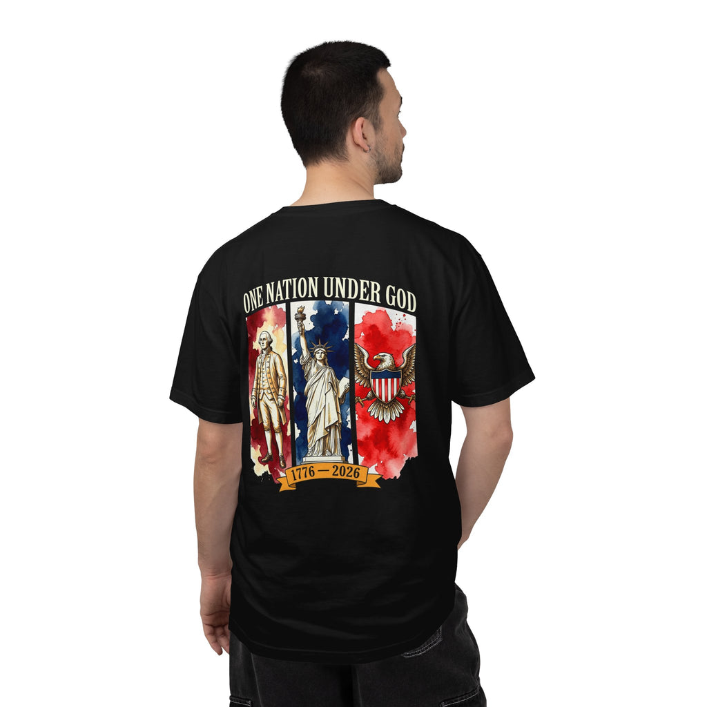America "One Nation Under God" T-Shirt — Patriotic 1776–2026 Memorial Tee