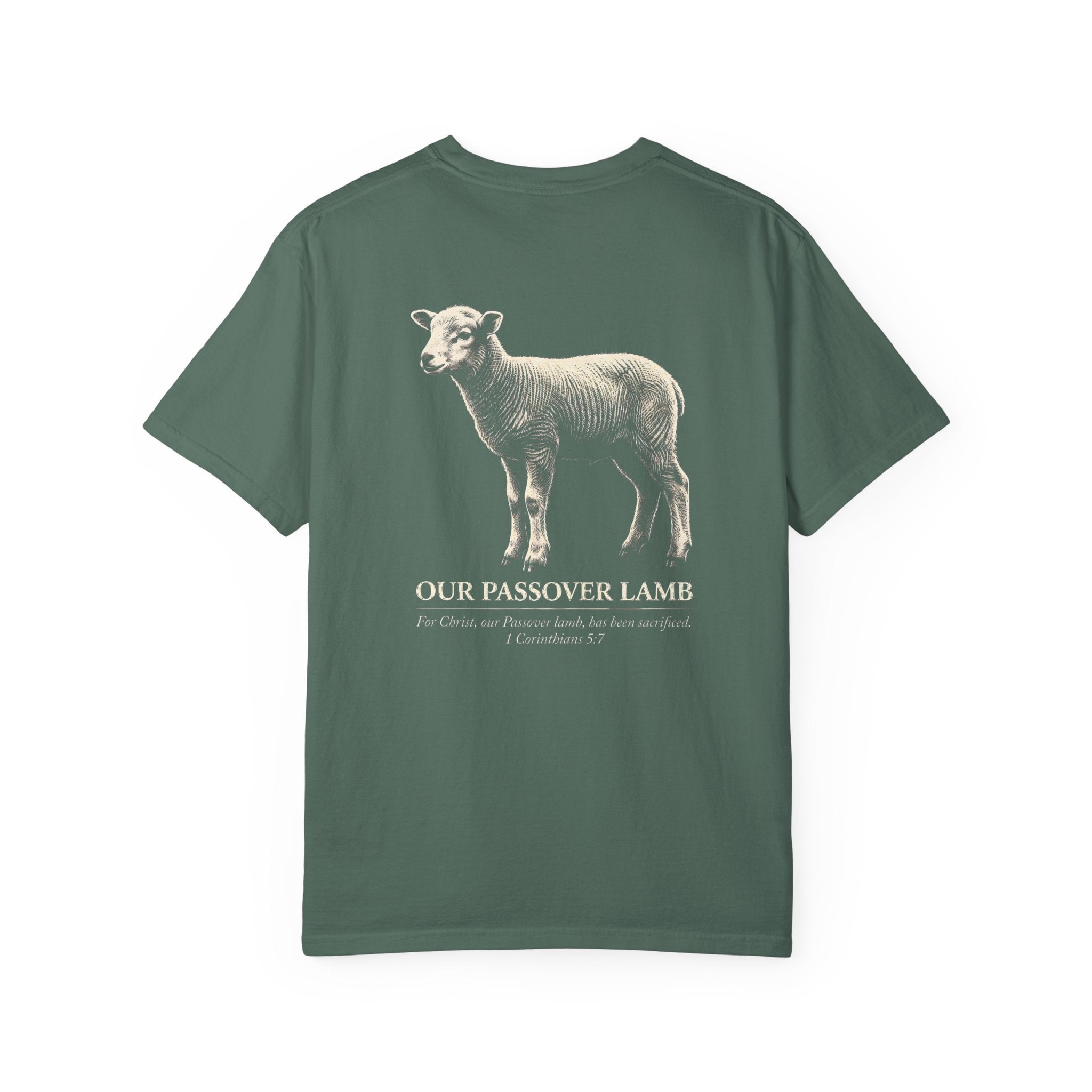 Passover Lamb T-Shirt — 'Our Passover Lamb' Religious Graphic Tee