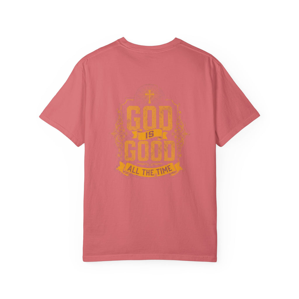 God is Good all the time T-shirt | Christian Cross Tee ALT COLOR