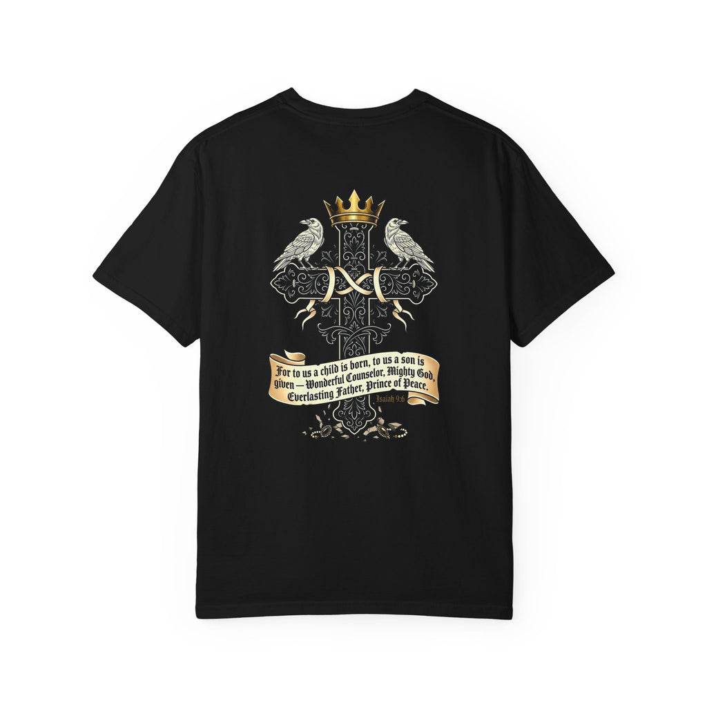 A son is born T-shirt | Christian Cross Tee