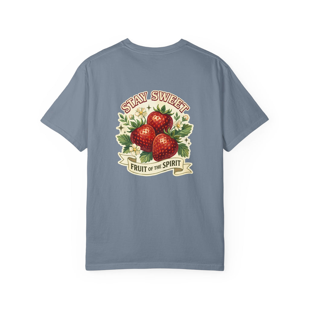 Fruit of the Spirit T‑Shirt — "Stay Sweet" Cross Graphic Tee