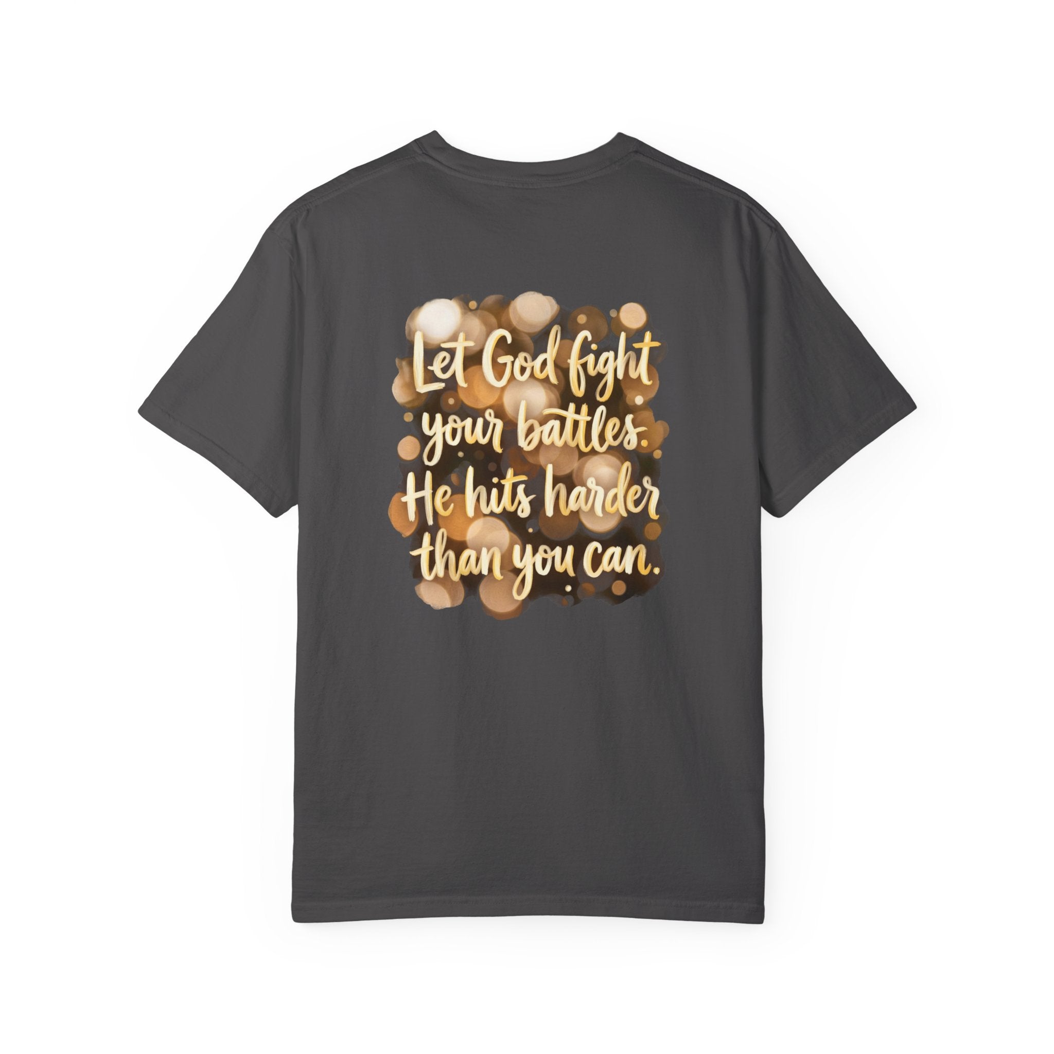 God fight your battles T-shirt | Christian Cross Tee