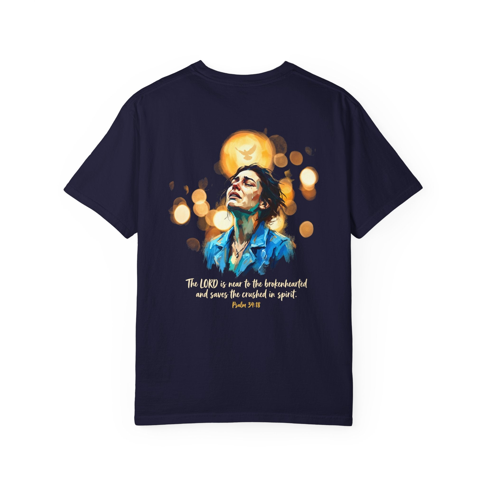 Saves the crushed in spirit T-shirt | Christian Cross Tee