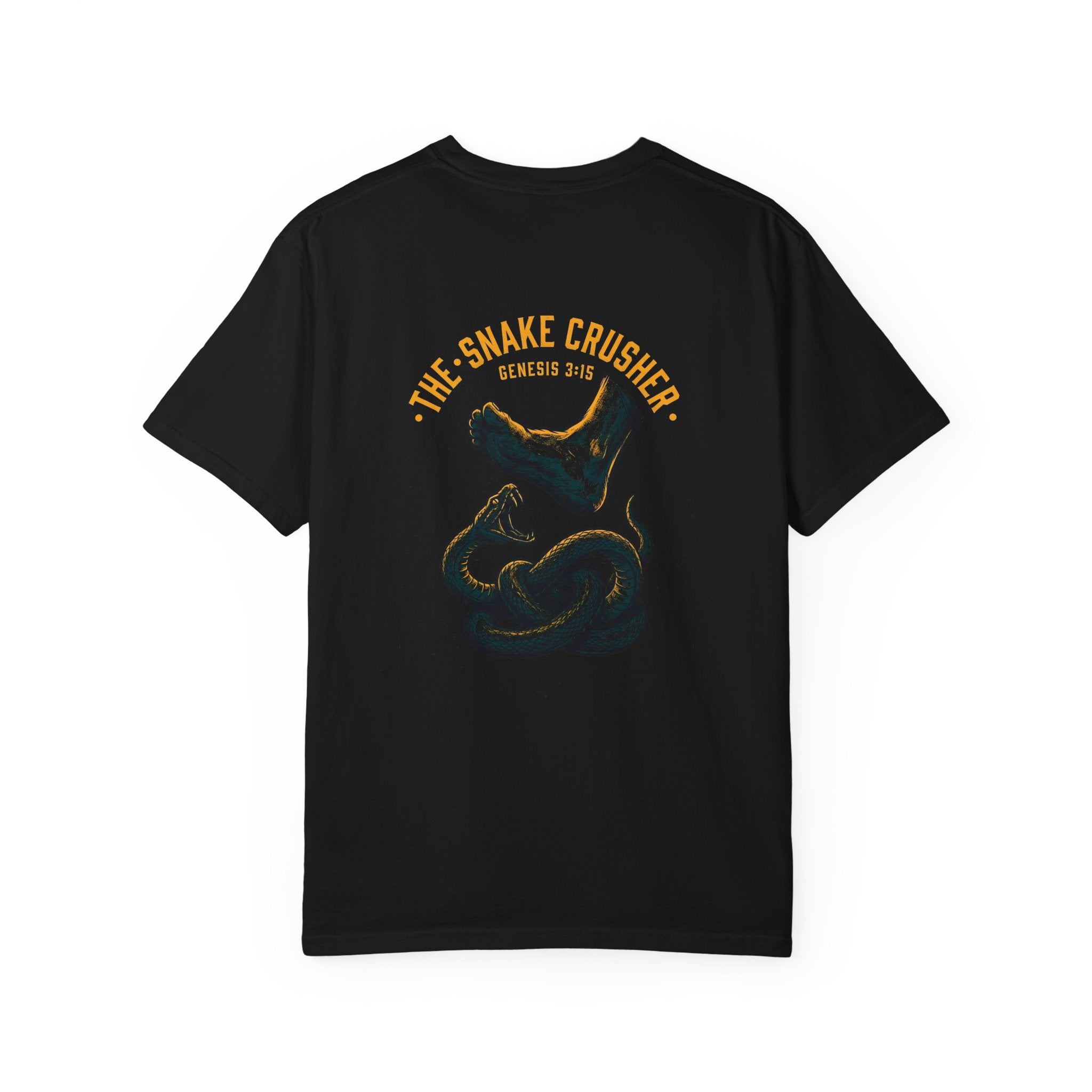 Snake Crusher T-shirt | Christian Cross Tee