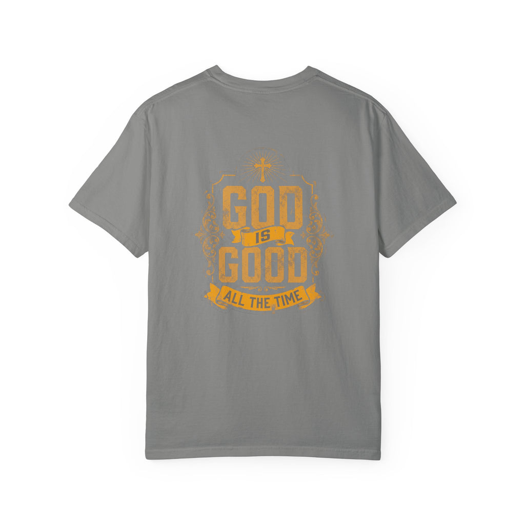 God is Good all the time T-shirt | Christian Cross Tee ALT COLOR