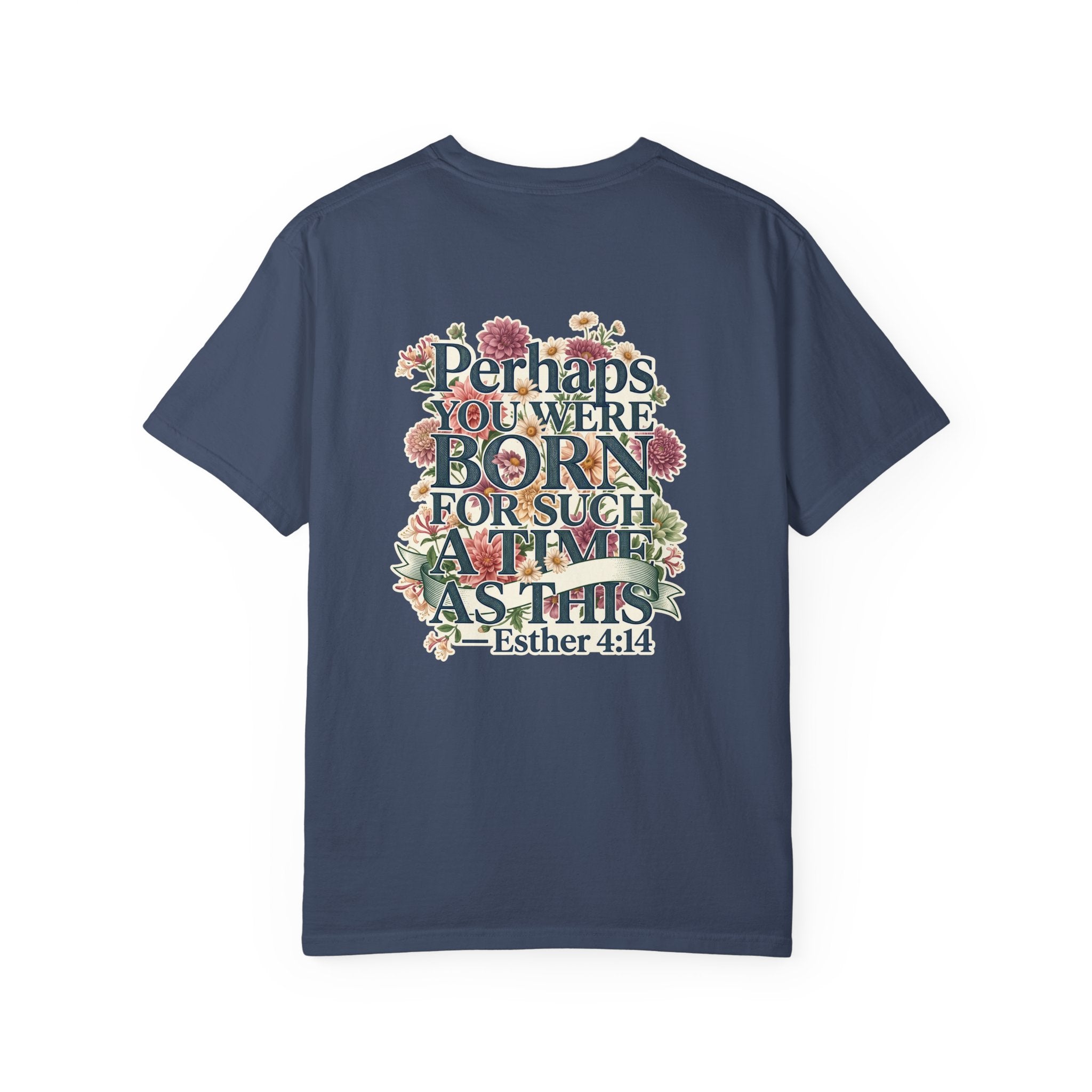 Born for this time Christian Cross T-Shirt — "I Surrender All" Vintage Faith Graphic Tee