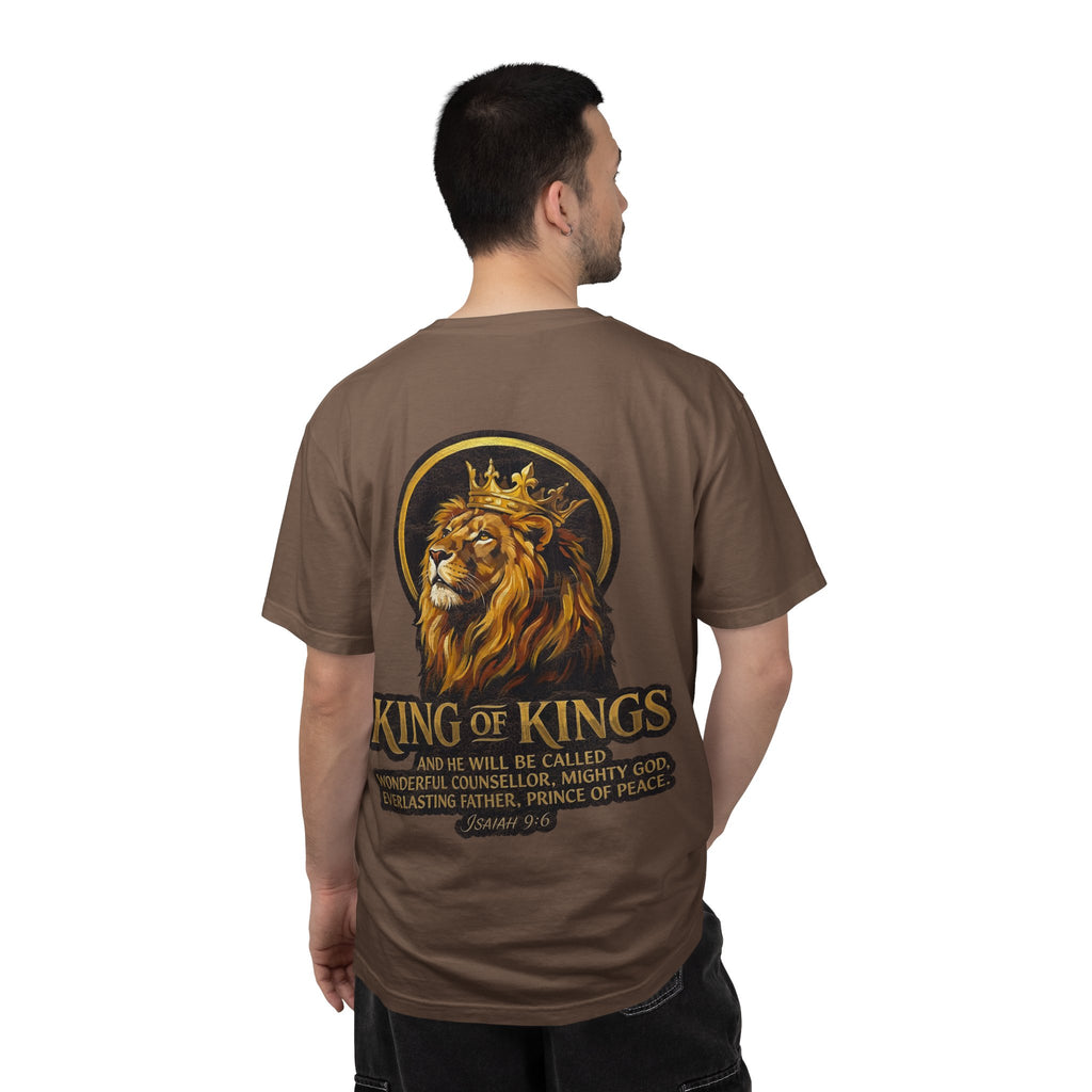 King of Kings T-Shirt — Lion Crown Christian Tee