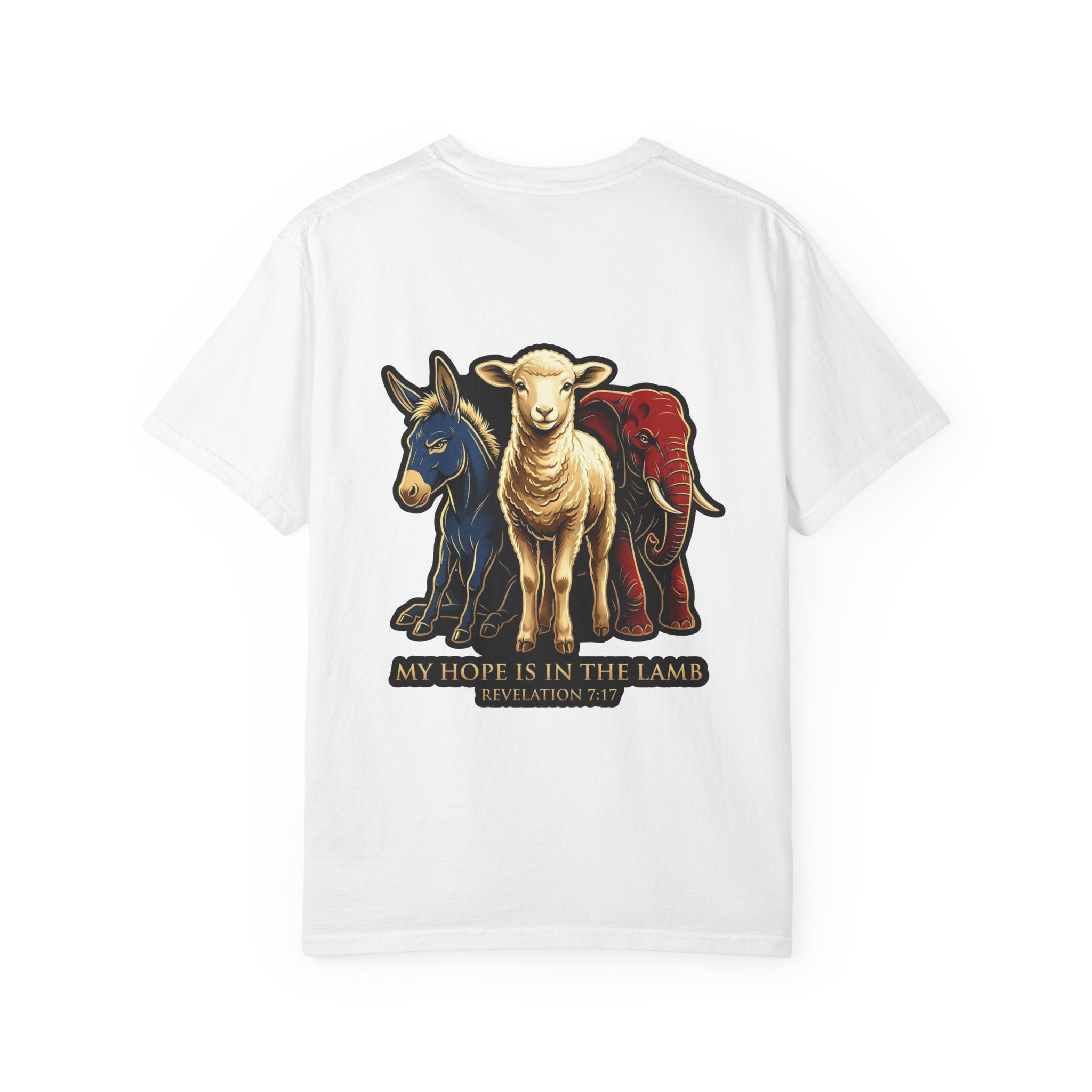 Christian Lamb Tee — "My Hope Is In The Lamb" Graphic T-Shirt
